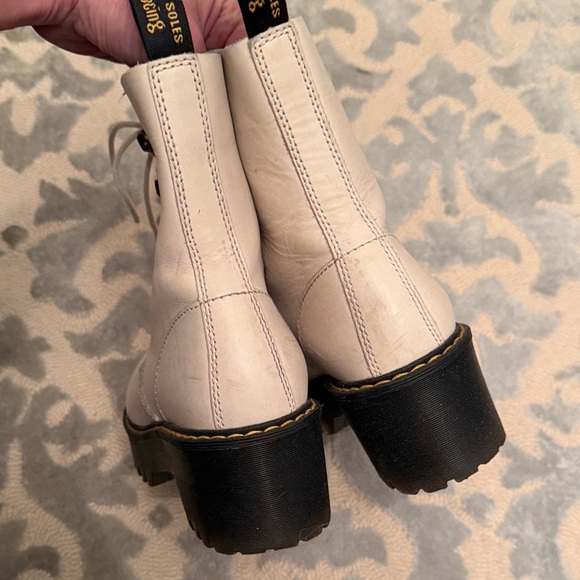 Dr. Martens Off-White Combat Boots - Picture 3 of 4